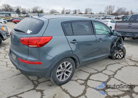 2015 Kia Sportage Lx z USA, uszkodzony, nr VIN KNDPB3AC2F7672905